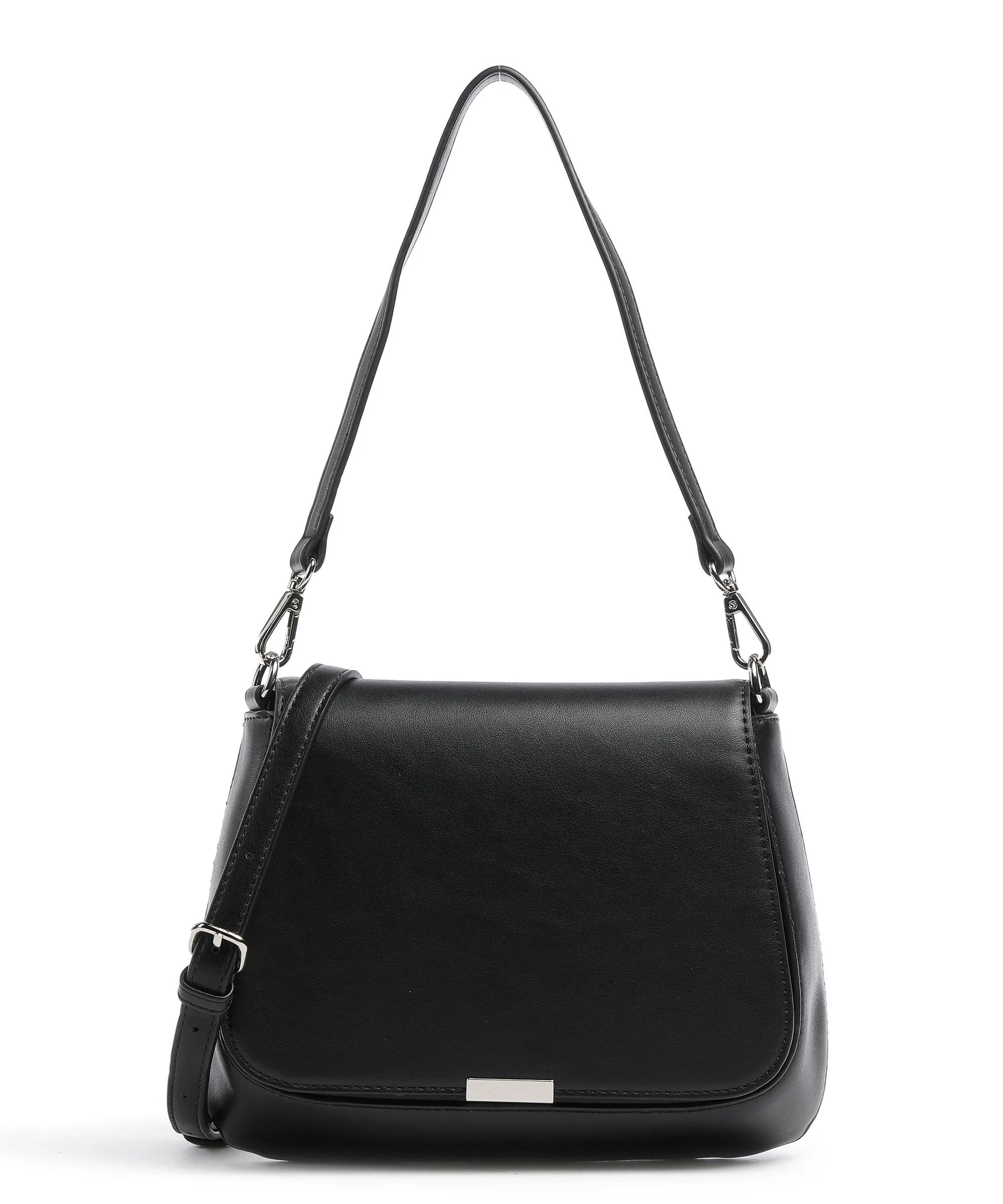  Seidenfelt Bente Borsa a spalla pelle sintetica nero  