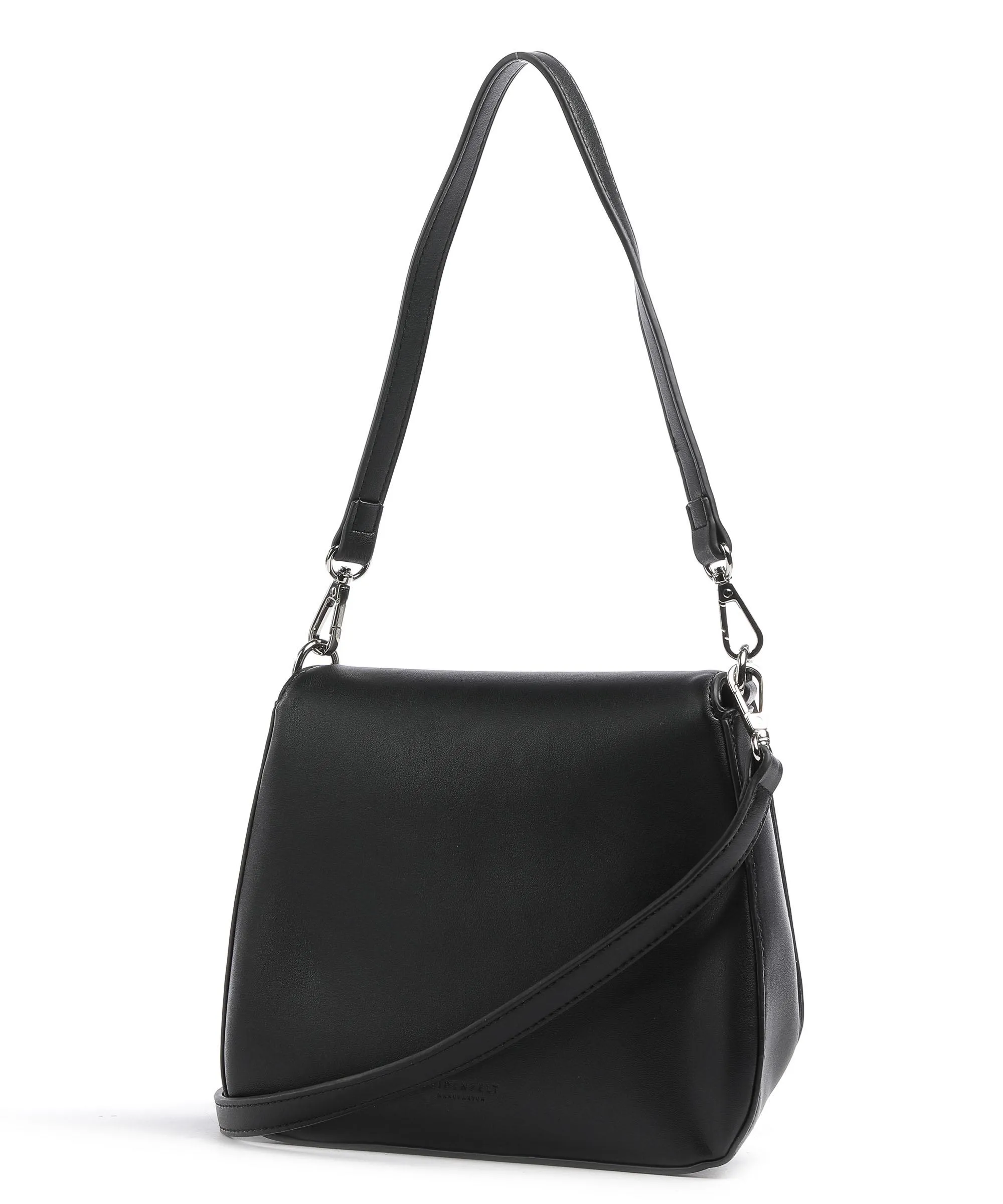  Seidenfelt Bente Borsa a spalla pelle sintetica nero  