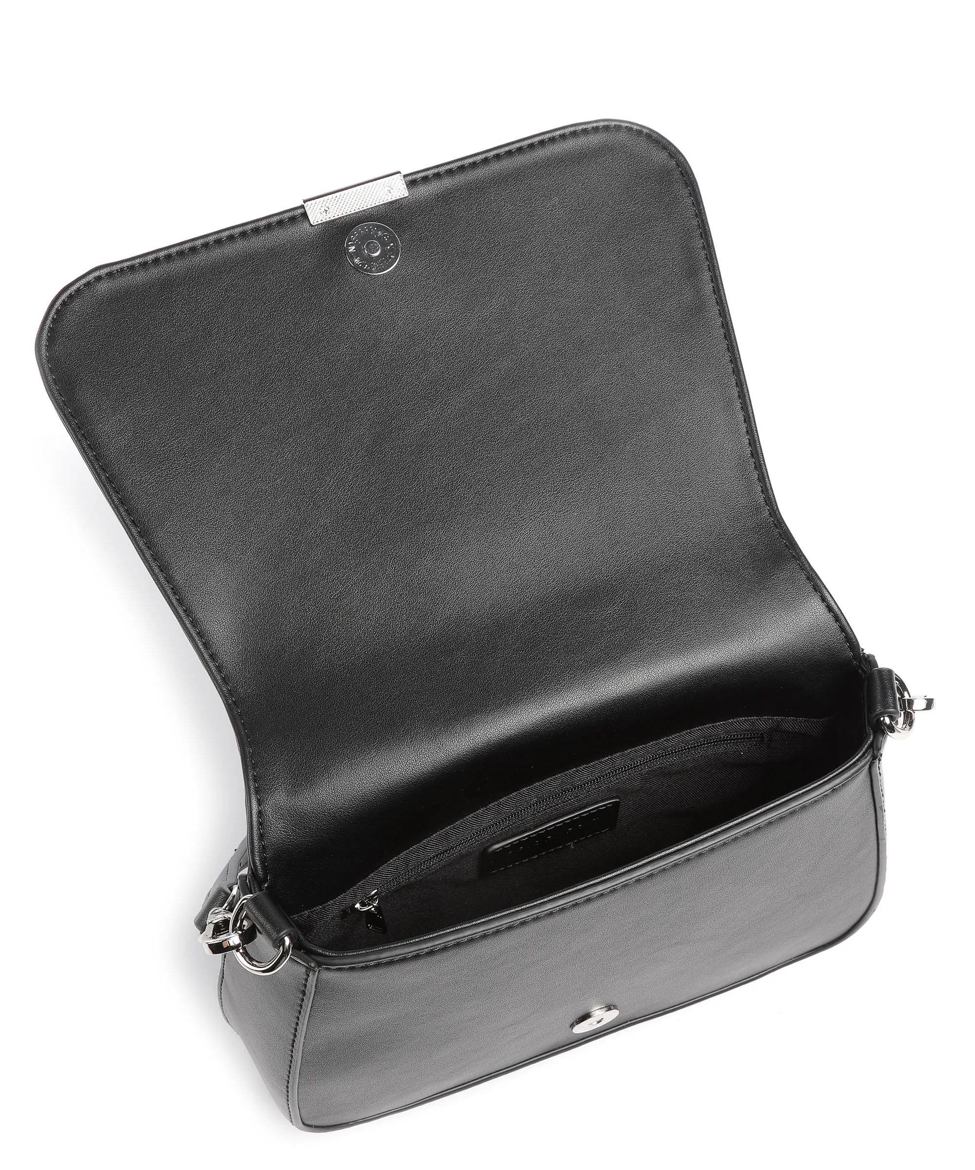  Seidenfelt Bente Borsa a spalla pelle sintetica nero  