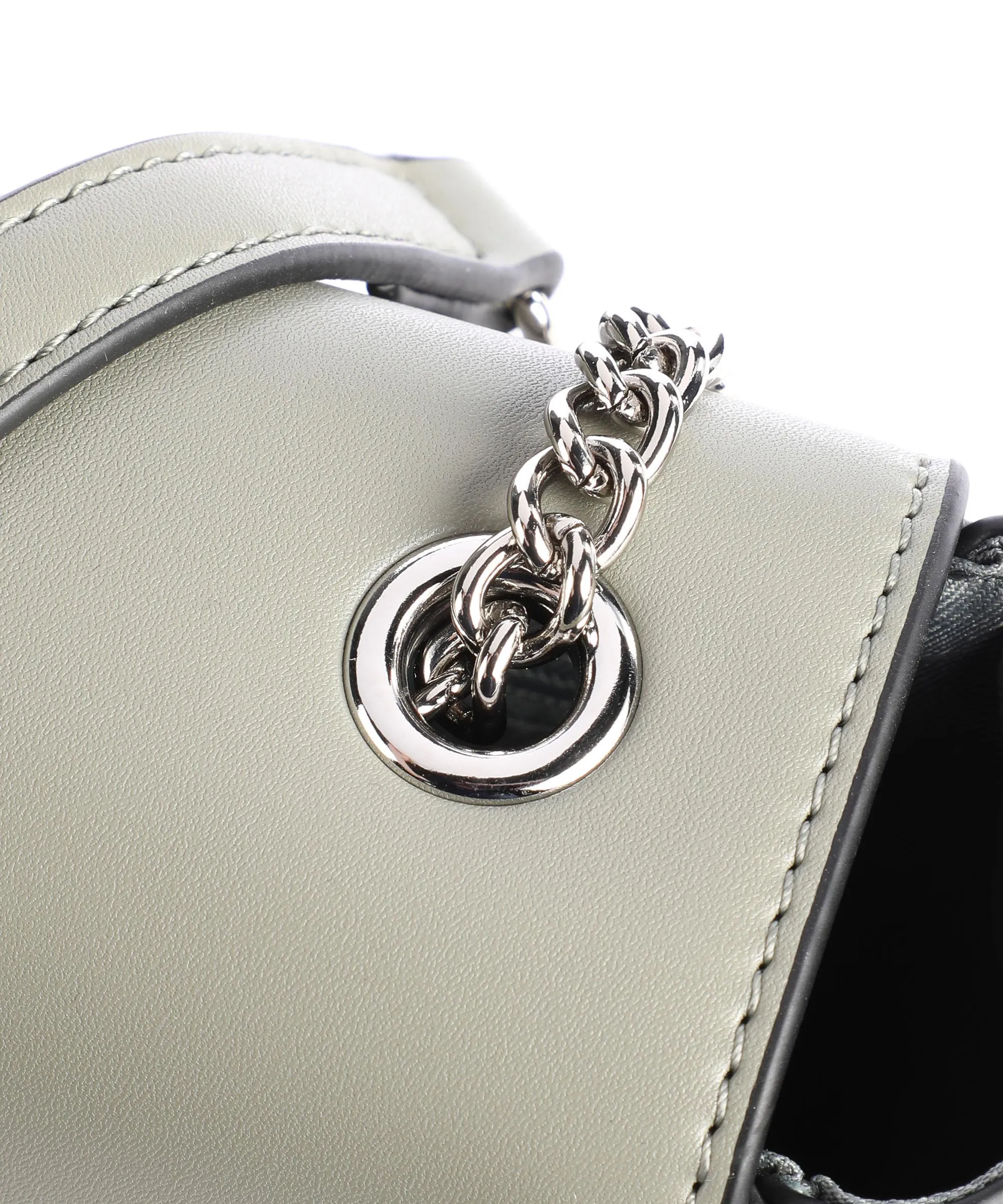  Seidenfelt Kisa Borsa a tracolla pelle sintetica grigio-verde  