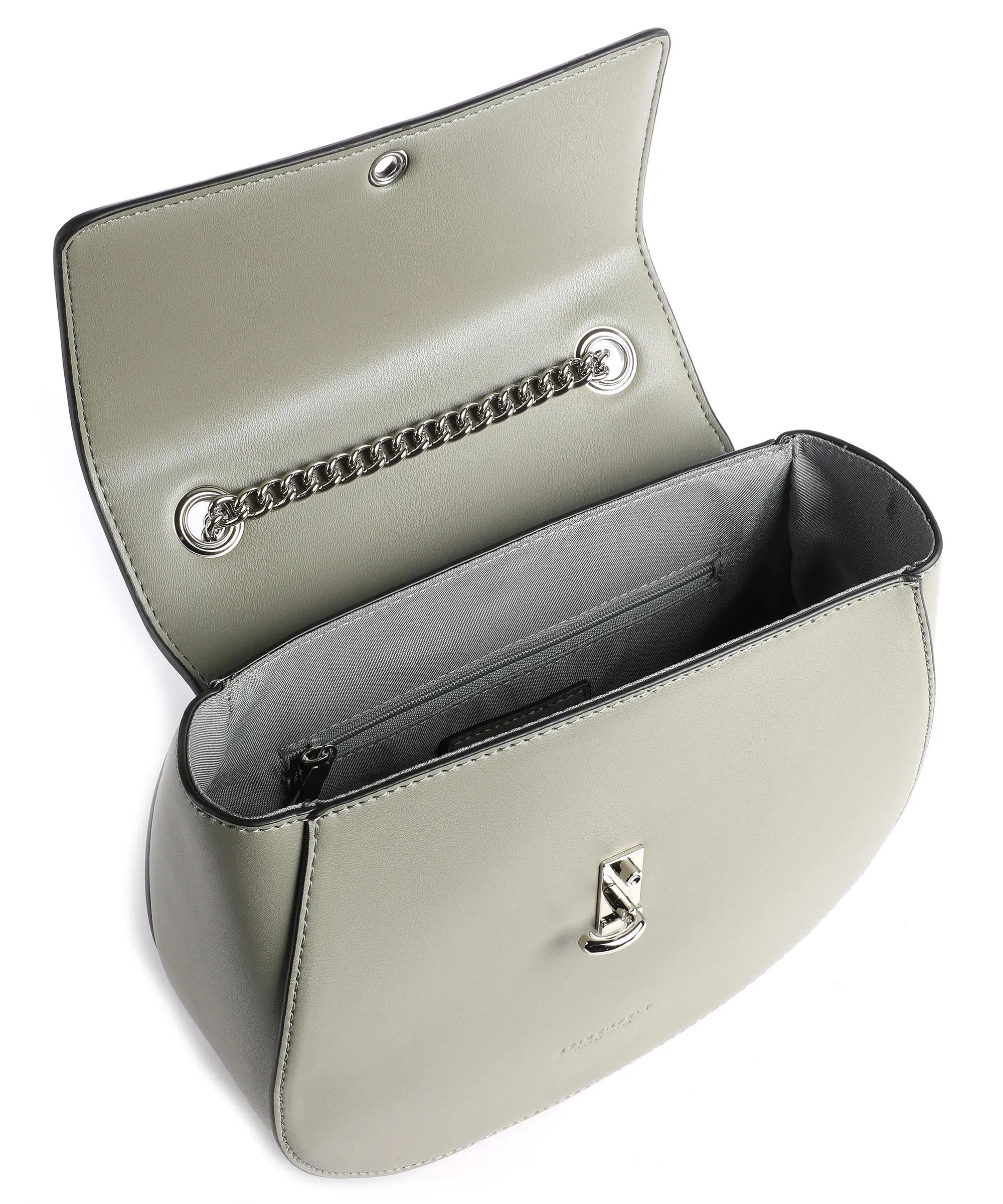  Seidenfelt Kisa Borsa a tracolla pelle sintetica grigio-verde  
