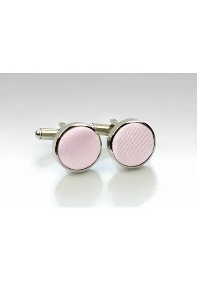 Set: bretelle, papillon, sciarpa e gemelli rosa pastello