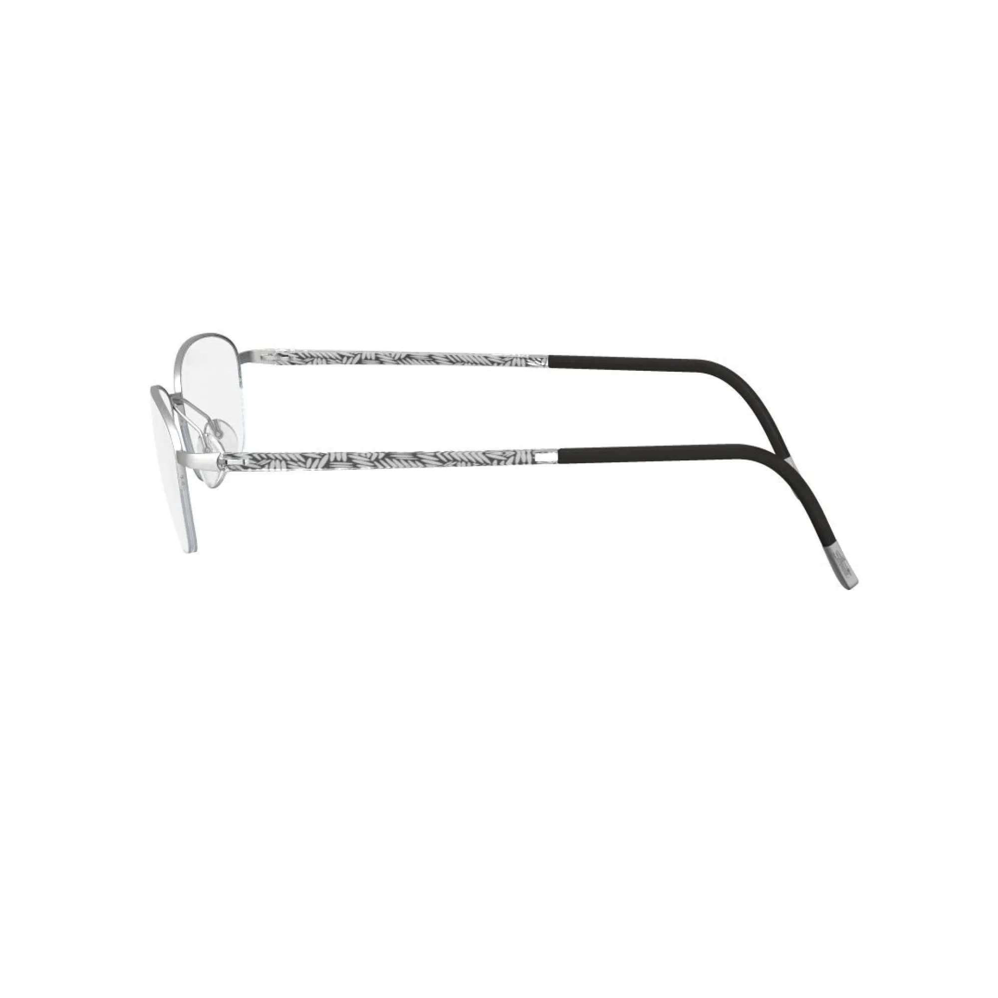   Silhouette 4453 Illusion Nylor 6050 Argento - Grigio Cristallo | Occhiale Da Vista Donna 