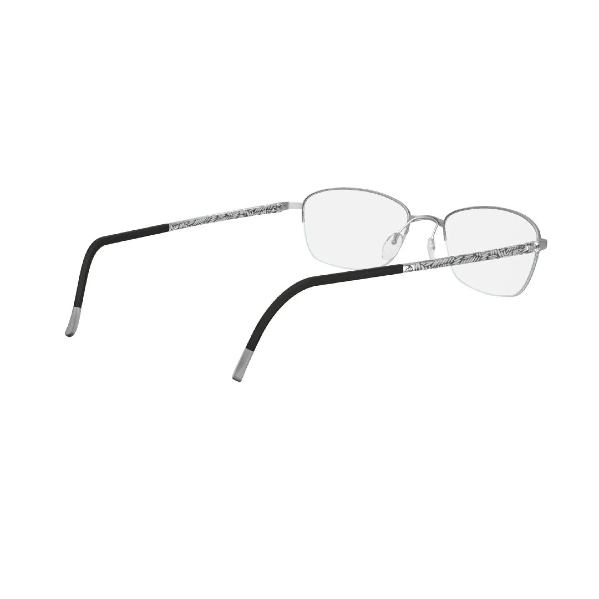   Silhouette 4453 Illusion Nylor 6050 Argento - Grigio Cristallo | Occhiale Da Vista Donna 