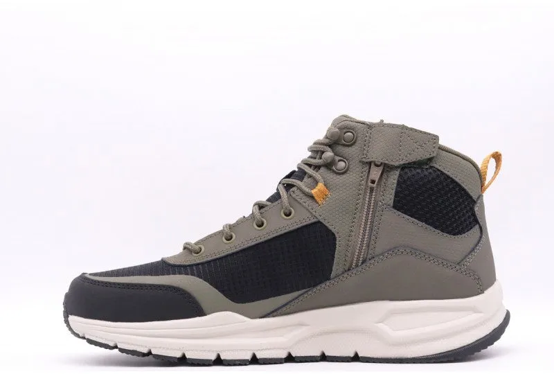 Skechers men's trail shoe Escape Plan 2.0 Woodrock 51705 OLBK olive green-black 