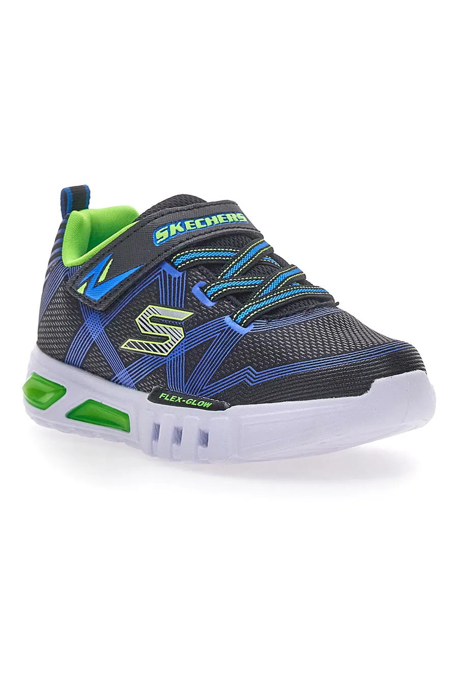   SKECHERS Sneakers con Luci Skechers Flex Glow Blu