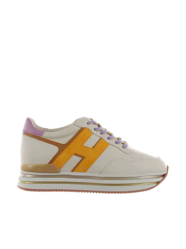 Sneaker hogan midi platform h222 in nappa