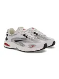 Sneakers D.A.T.E. SN23 in pelle e rete bianco e nero