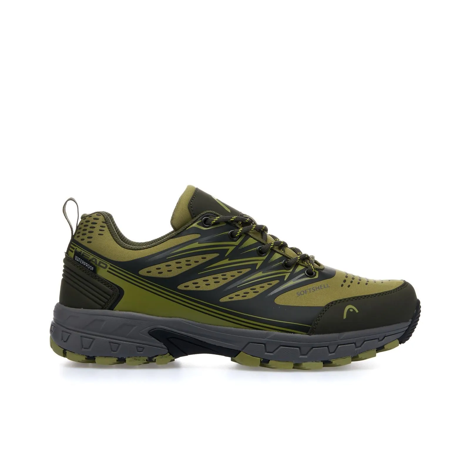 Sneakers trekking verdi da uomo