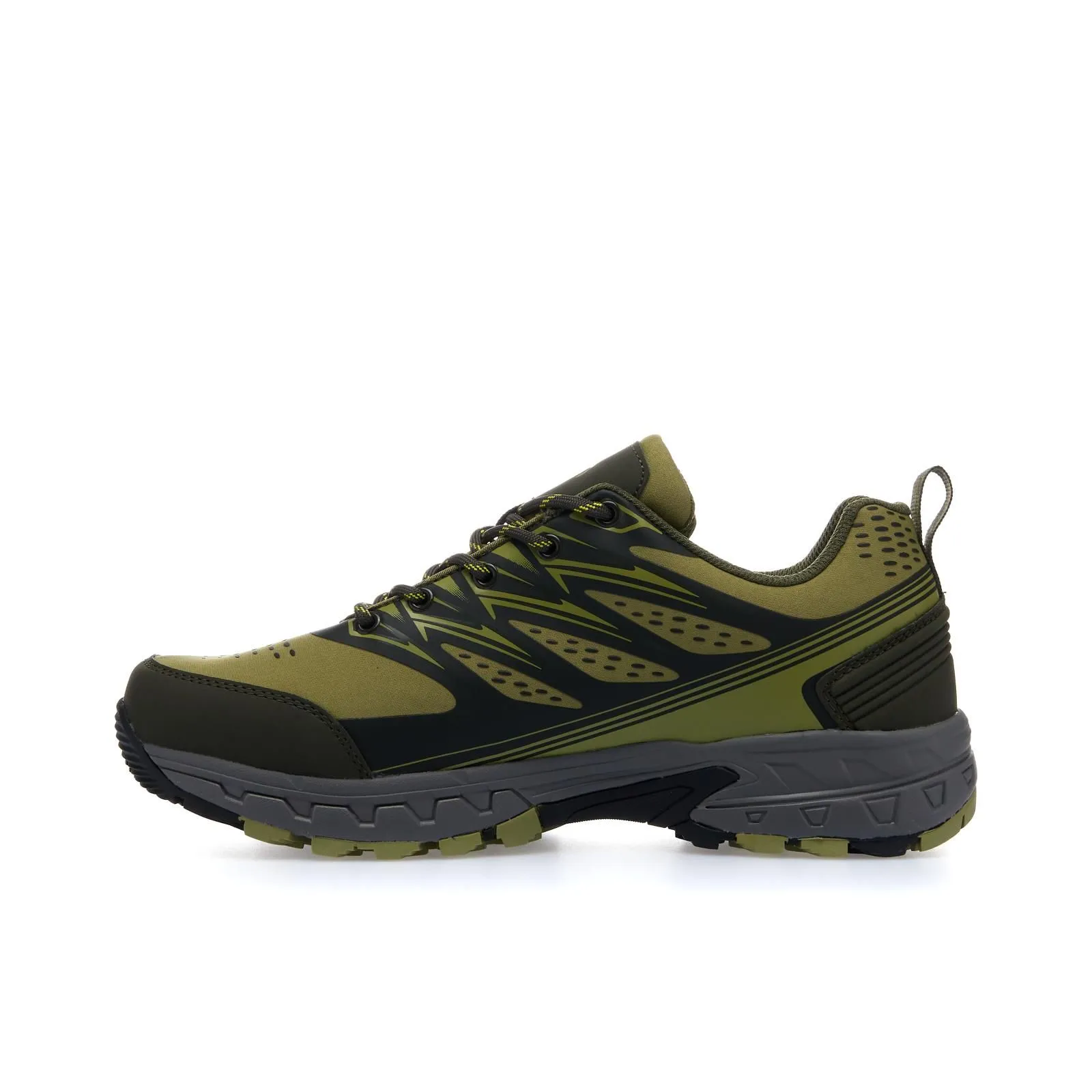 Sneakers trekking verdi da uomo