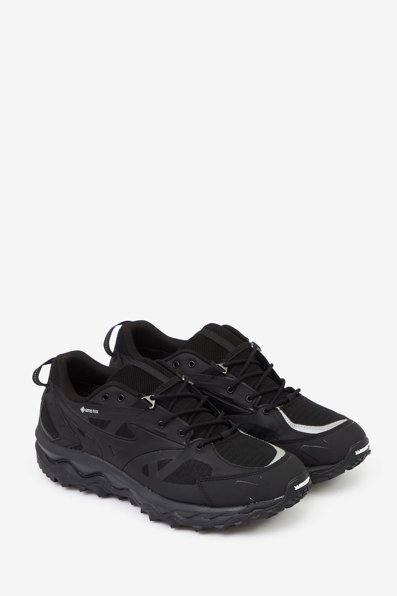Sneakers WAVE MUJIN GTX in pelle e tessuto nero
