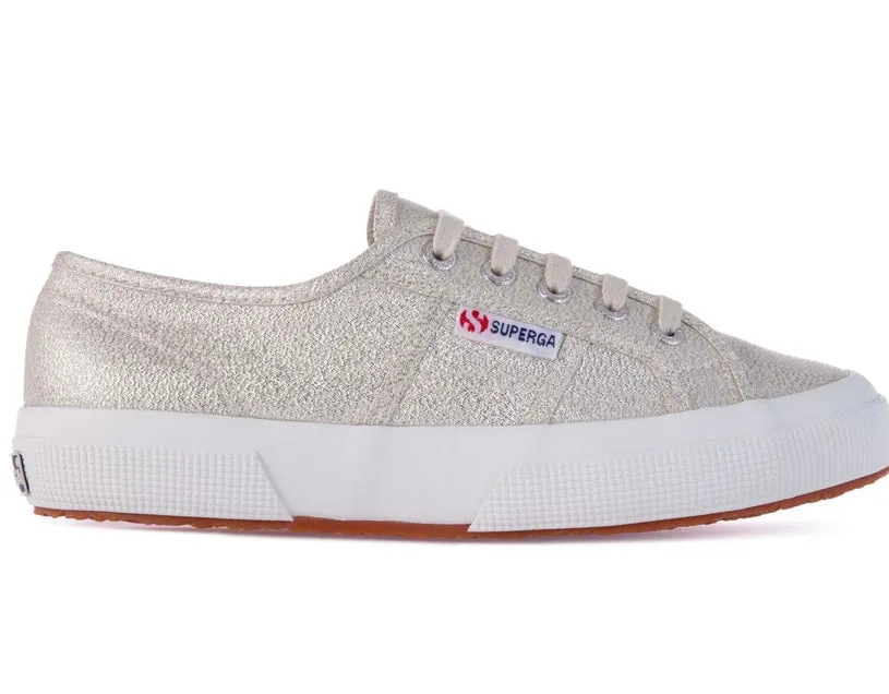 Superga Classica Glitter Platino