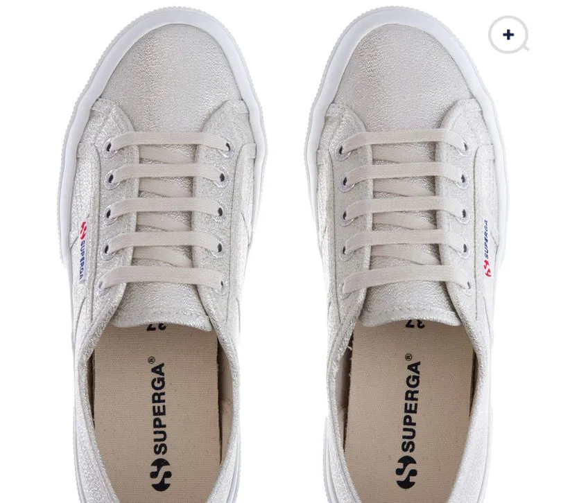 Superga Classica Glitter Platino