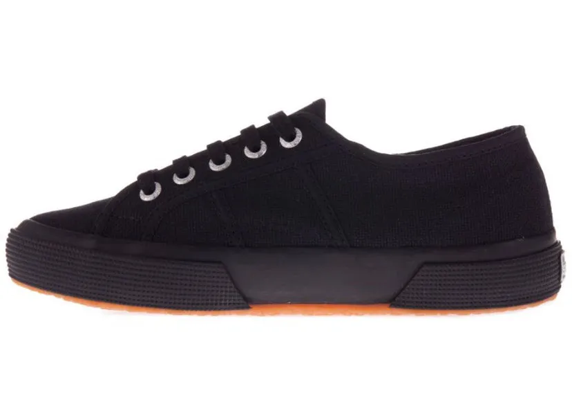 Superga Classica Nera suola nera
