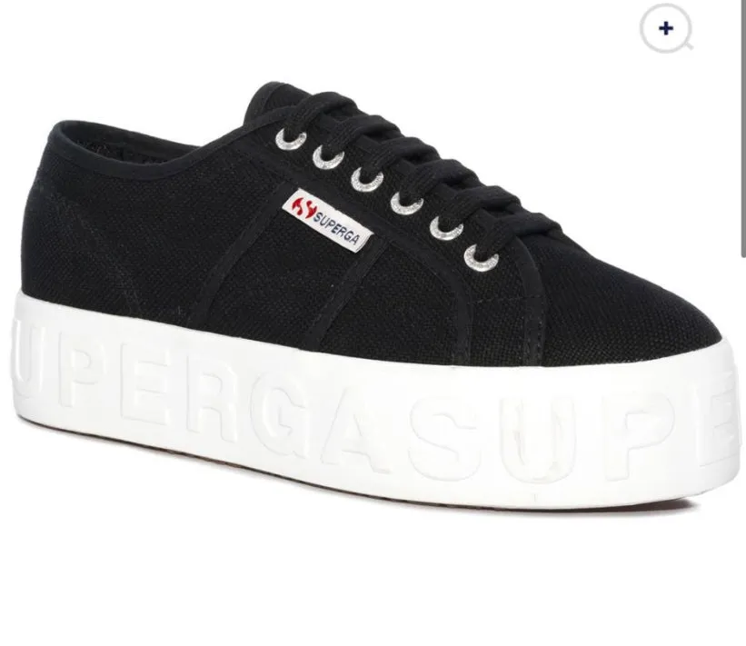 Superga Para Scritta Nera