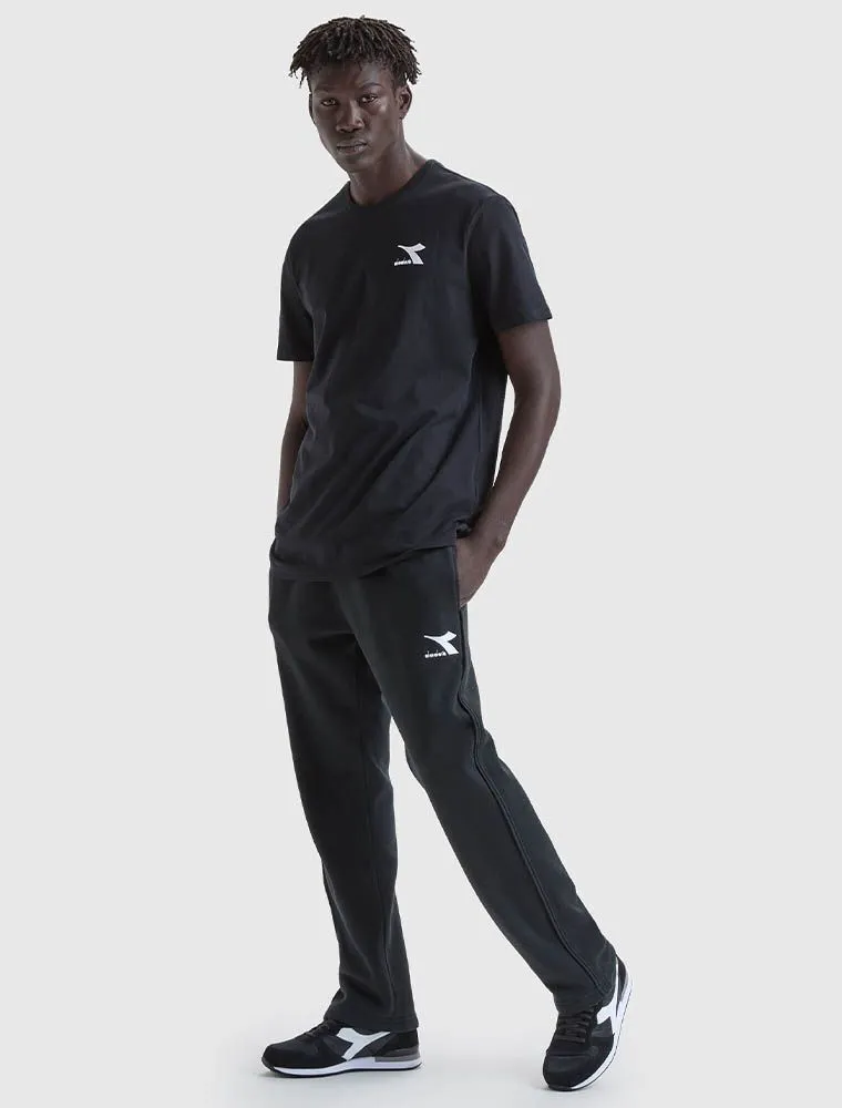 T-shirt Manica Corta Sportiva Diadora - Nero
