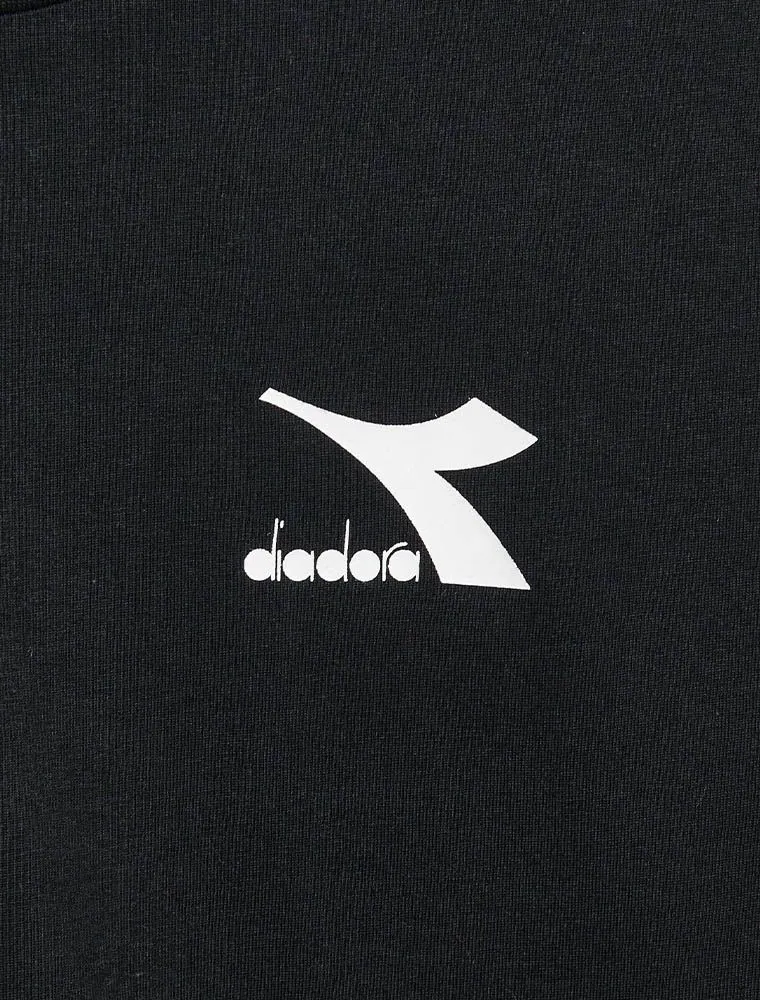 T-shirt Manica Lunga Sportiva Diadora - Nero
