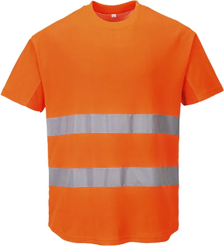 T-shirt Mesh Cotton Comfort Hi-Vis