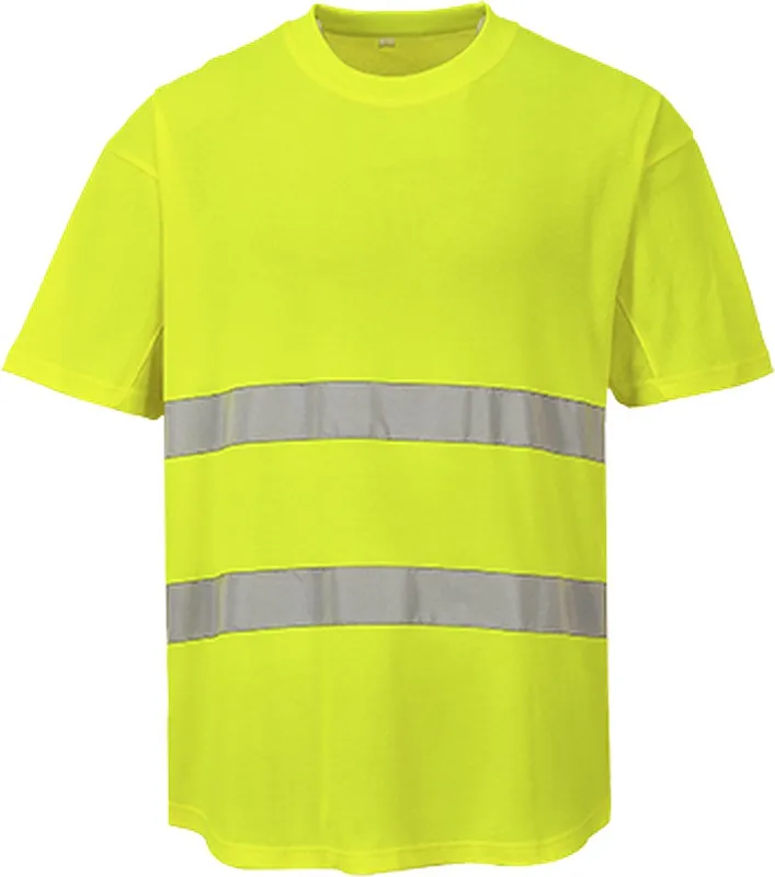 T-shirt Mesh Cotton Comfort Hi-Vis