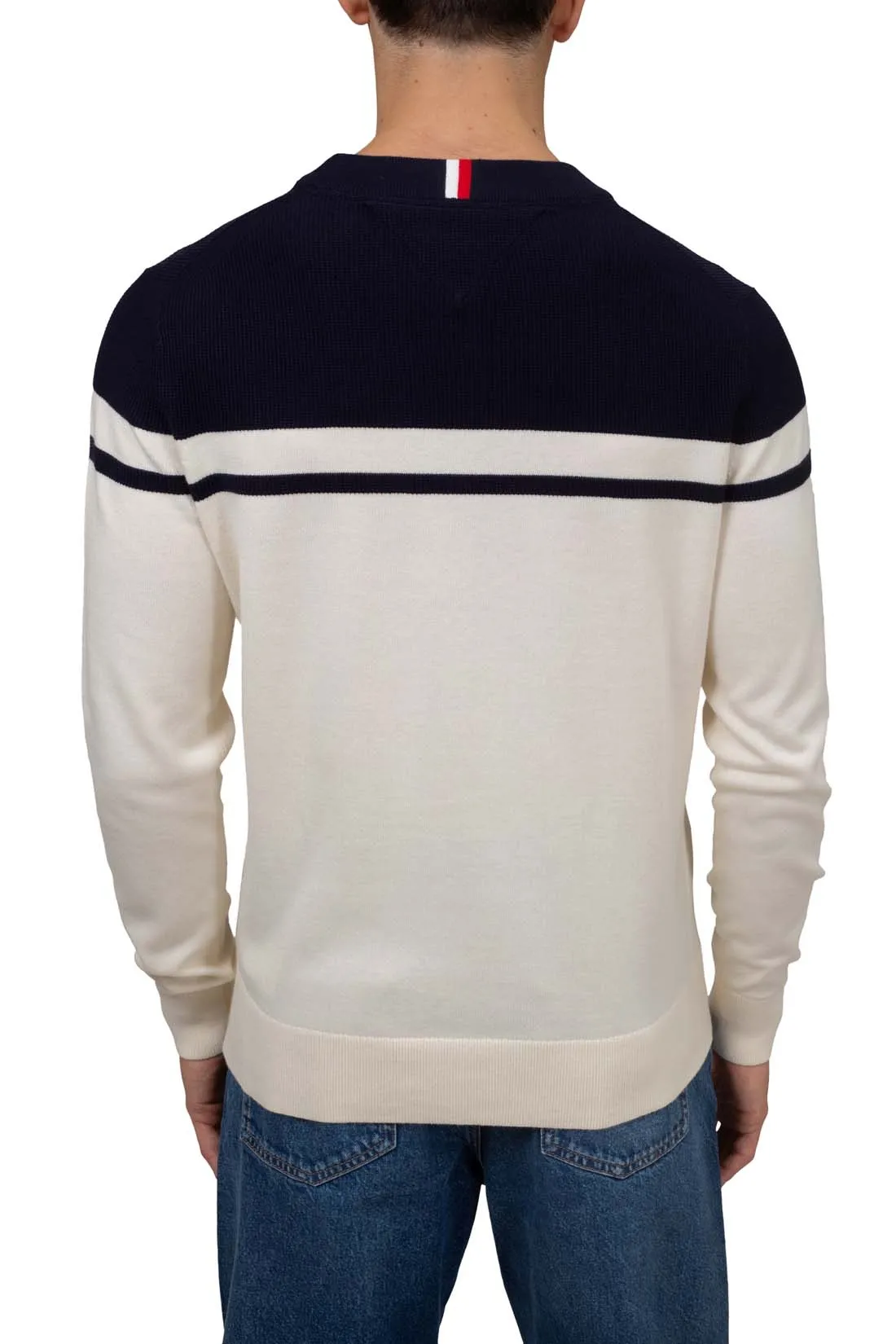 TOMMY HILFIGER Pullover uomo colorblock