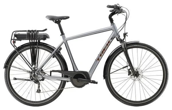 Trek Verve+ 1 Bicicletta elettrica da città Shimano Tourney/Altus 8V 500 Wh Grigio 2023