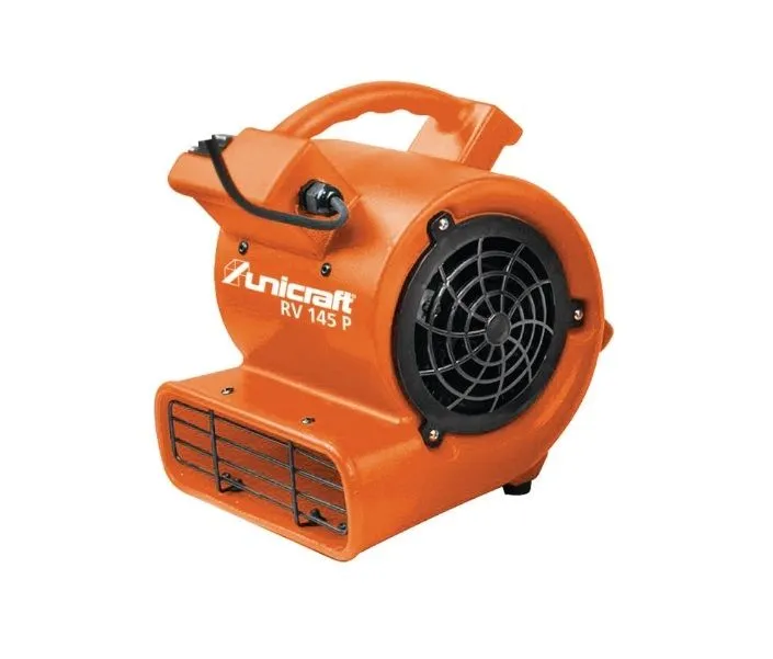 UNICRAFT 6262014 - Ventilatore centrifugo portatile per ricircolo dell'aria ed asciugatura vernici, volume d'aria max.