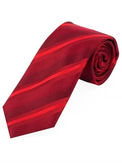 XXL Cravatta linea semplice struttura media rosso