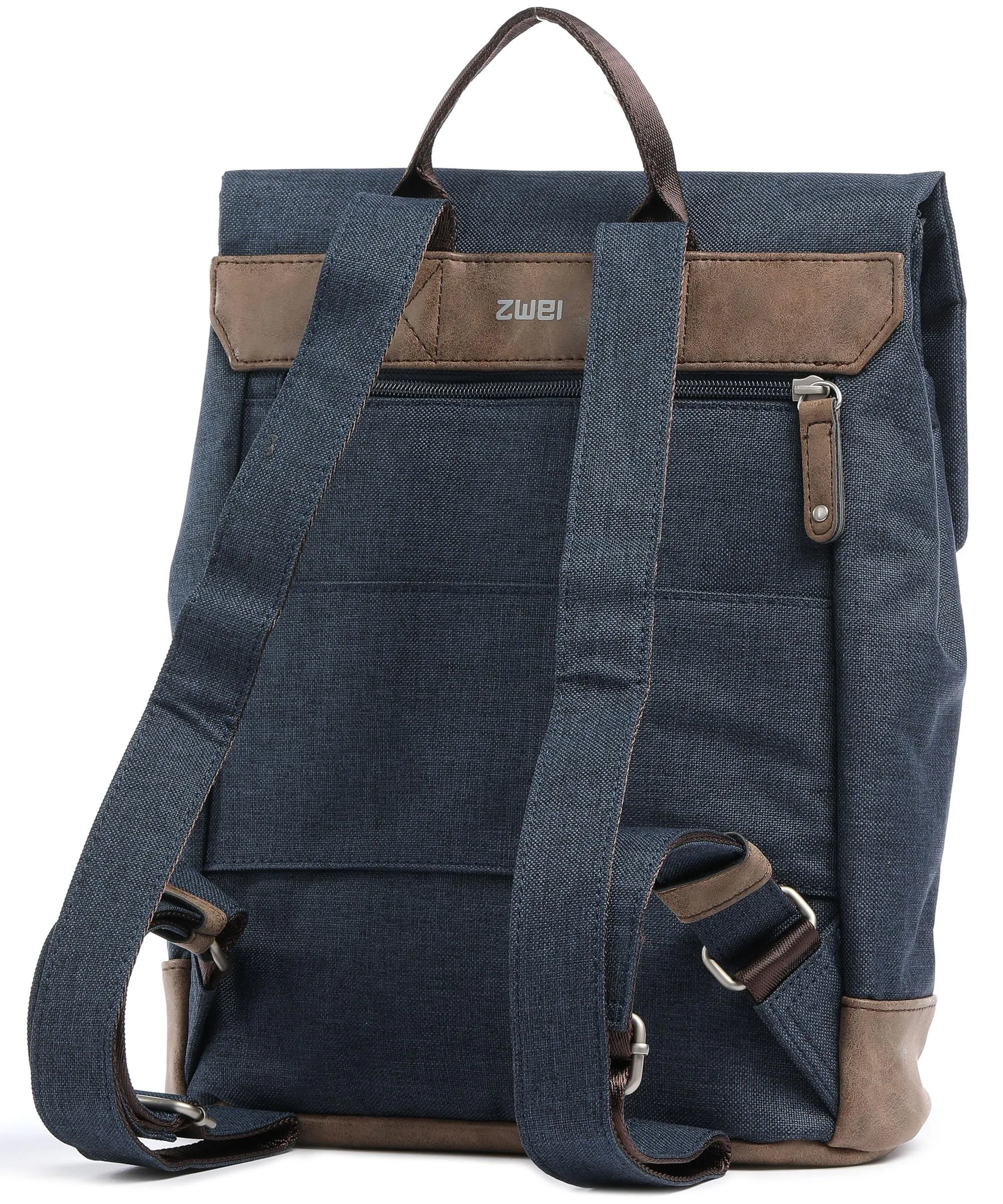  Zwei Olli Cycle OCR13 Borsa per portapacchi poliestere, pelle sintetica blu scuro  