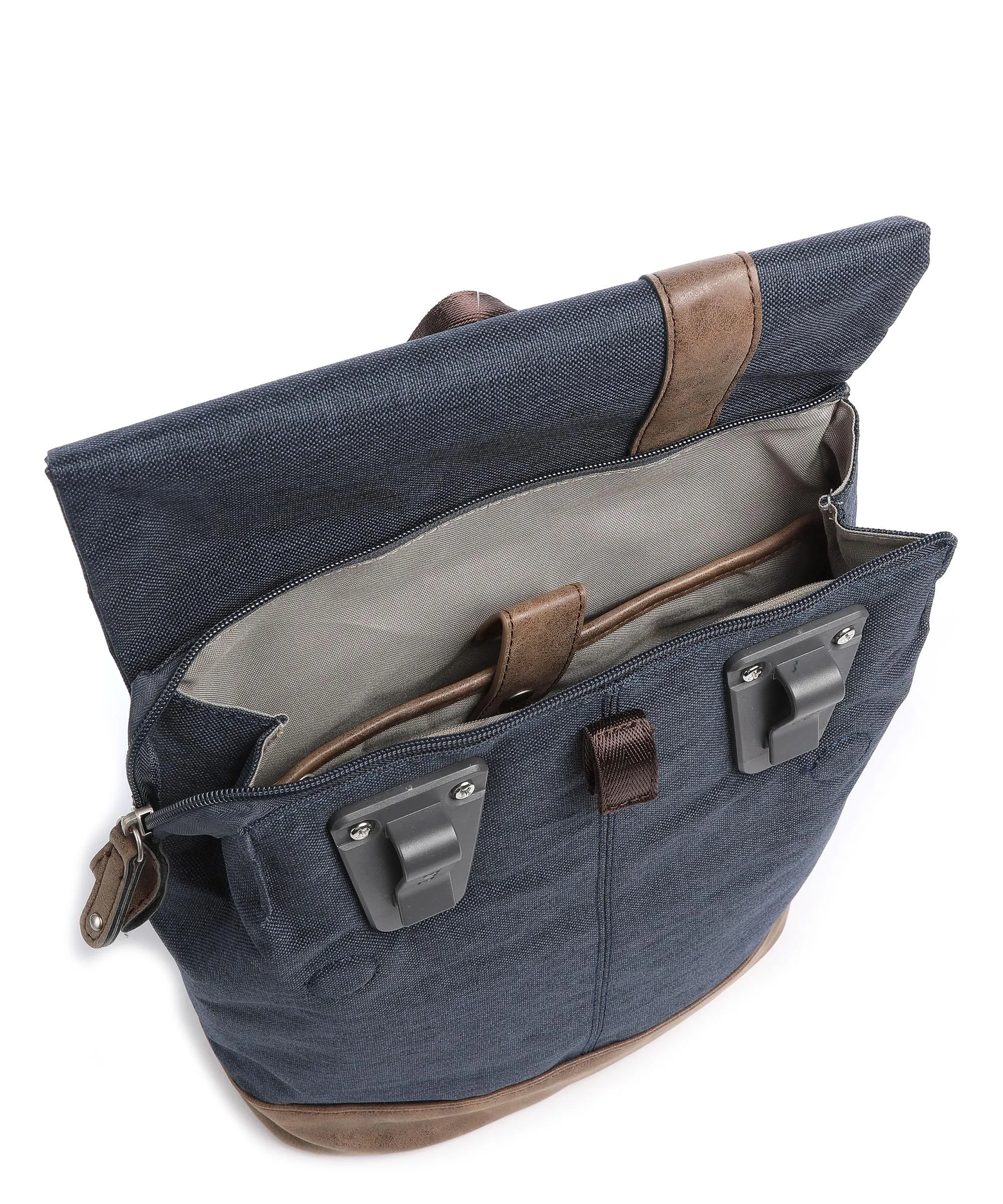  Zwei Olli Cycle OCR13 Borsa per portapacchi poliestere, pelle sintetica blu scuro  