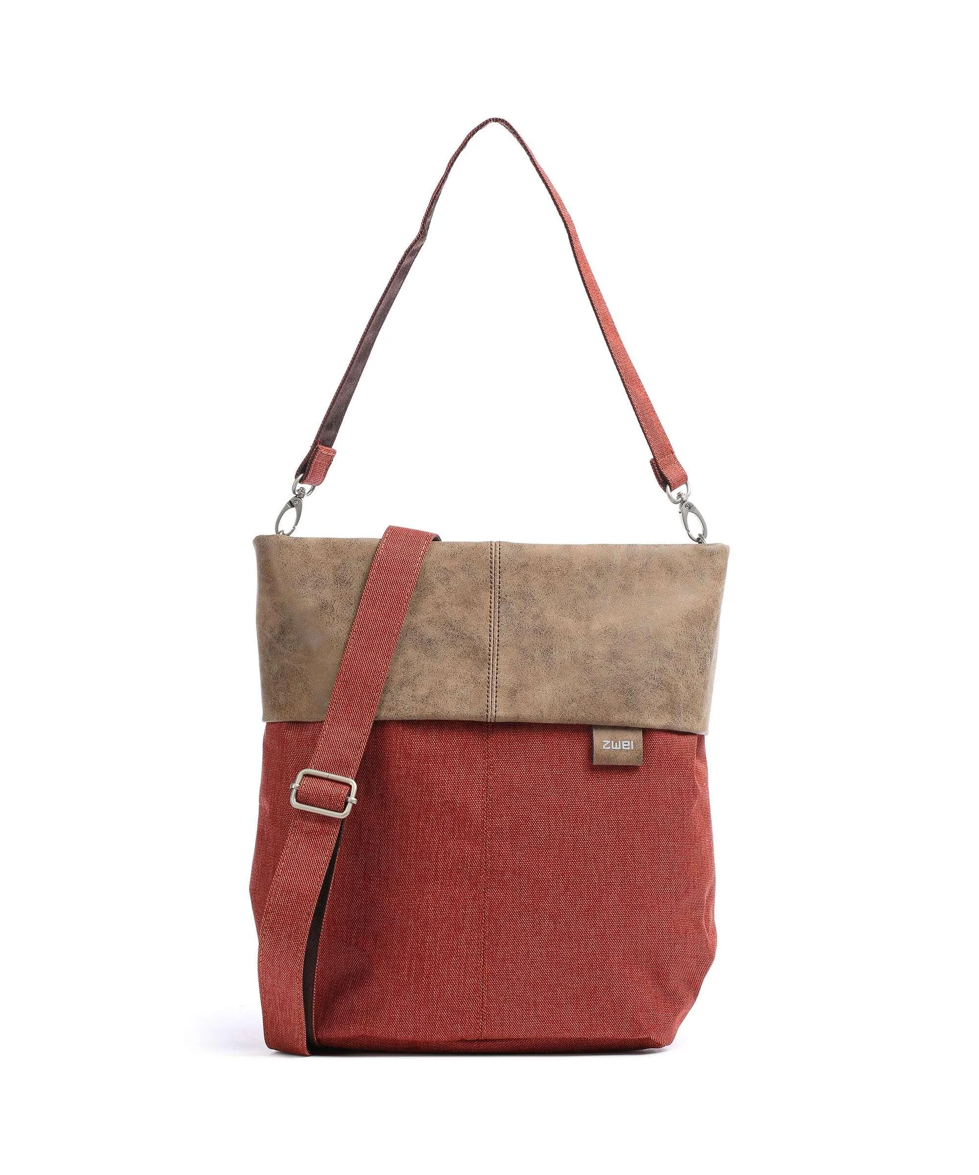  Zwei Olli OT12 Borsa hobo poliestere, pelle sintetica ambra  